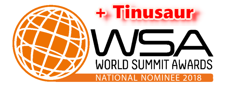 TINUSAUR was nominated as best national digital solution for BULGARIA for the international World Summit Awards